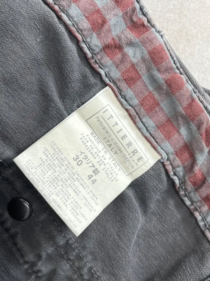 SS2003 Dolce & Gabbana Dark Grey Cargo Multi Pocket Pants xvLMaRb 12