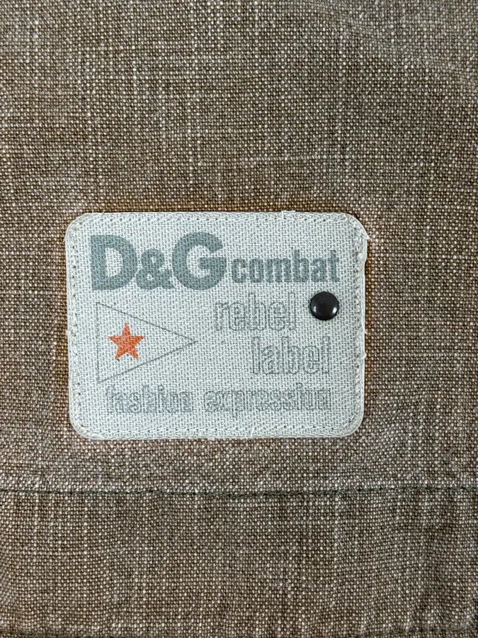 SS2003 Dolce & Gabbana Faded Beige Combat Light Jacket vsYzAnW 11