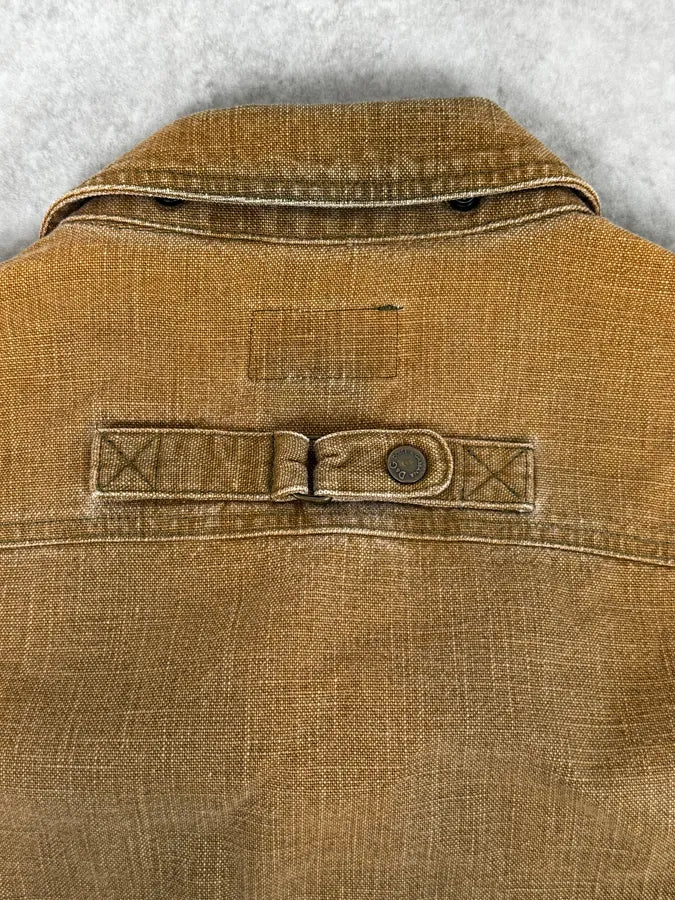 SS2003 Dolce & Gabbana Faded Beige Combat Light Jacket vsYzAnW 9