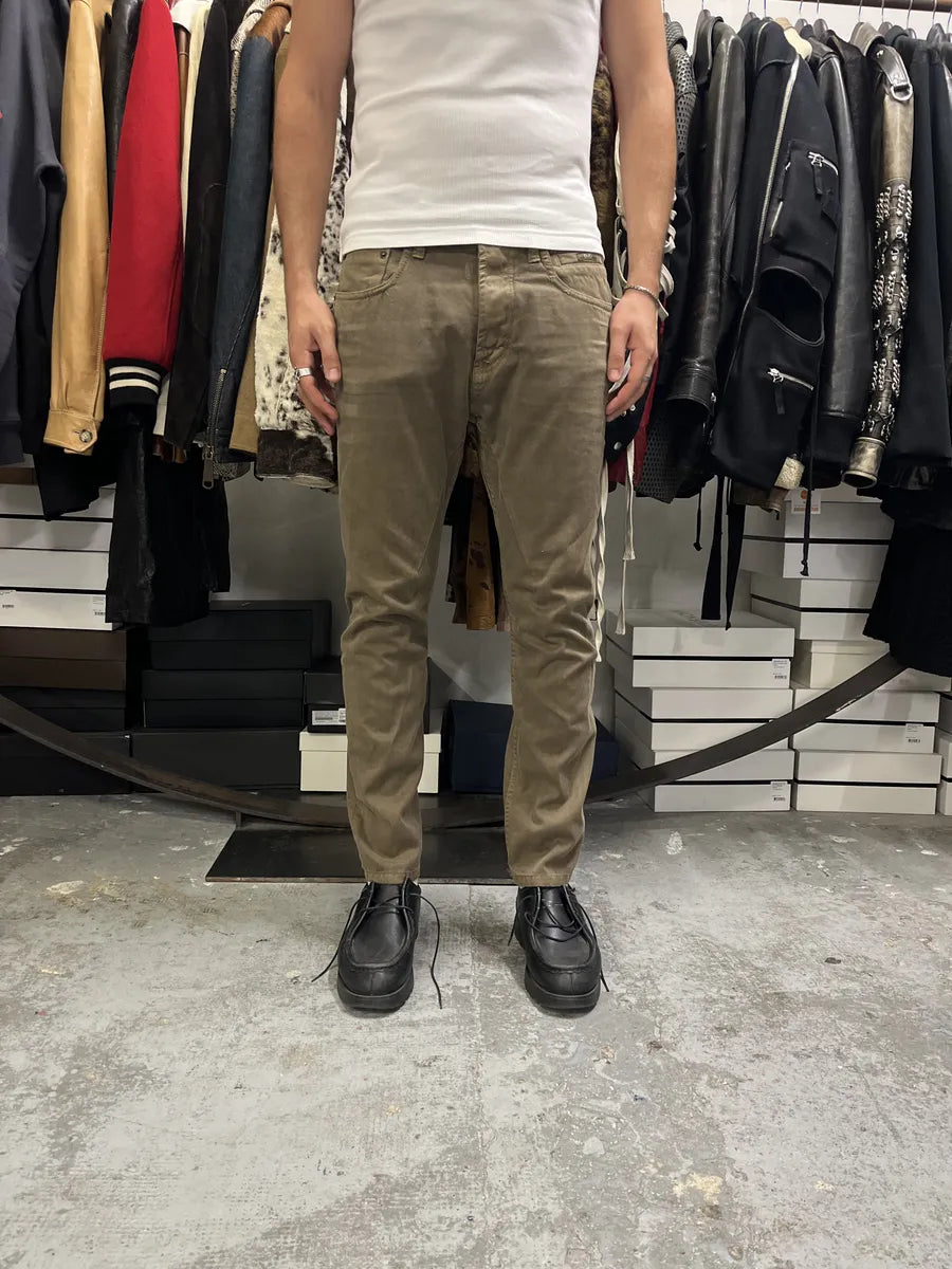 SS2003 Dolce & Gabbana Faded Brown Army Pants TJTWEdI 2