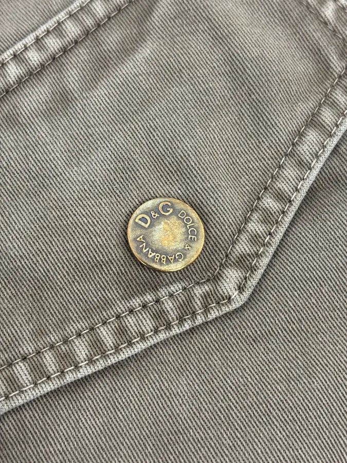 SS2003 Dolce & Gabbana Green Cargo Multipockets Pants  oSBczJd 10