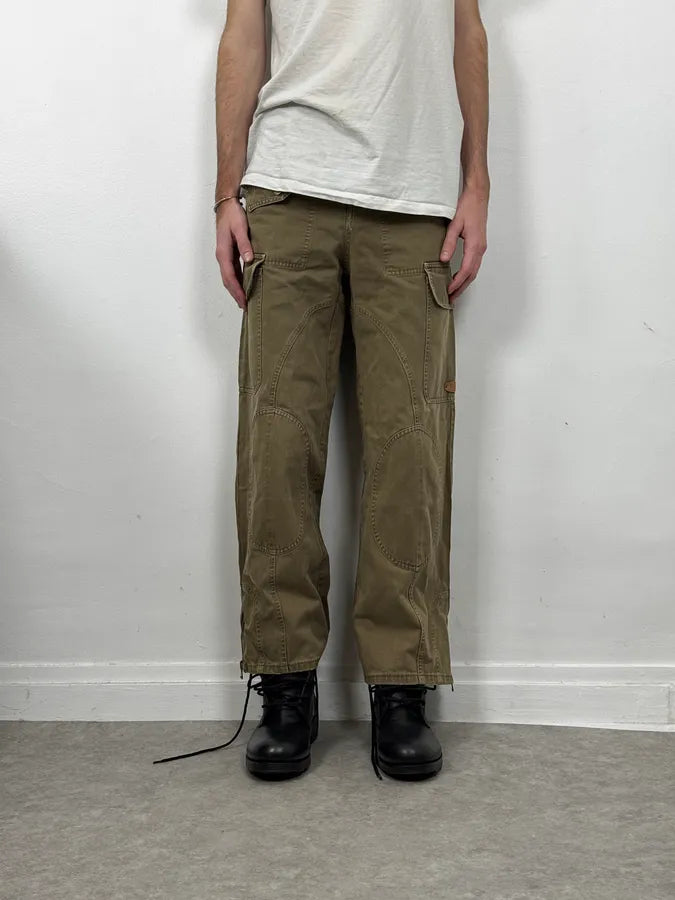 SS2003 Dolce & Gabbana Green Cargo Multipockets Pants  oSBczJd 2