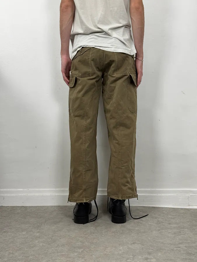 SS2003 Dolce & Gabbana Green Cargo Multipockets Pants  oSBczJd 3