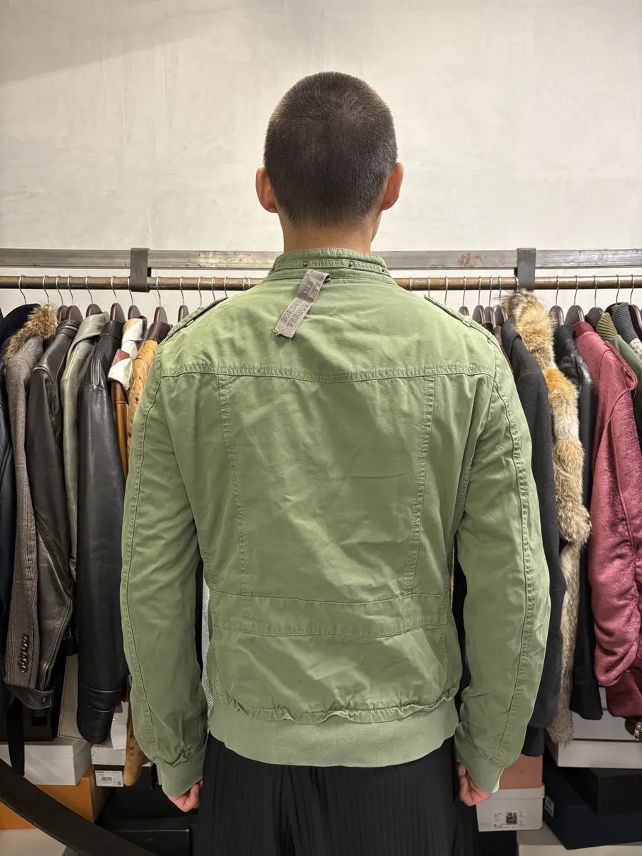 SS2003 Dolce & Gabbana Green Military Bomber Jacket iYeeWyo 3