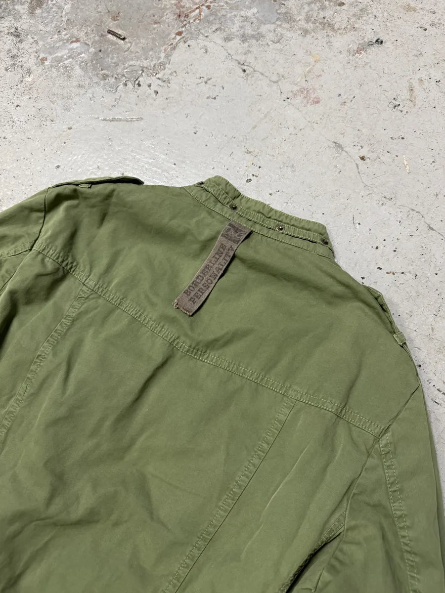 SS2003 Dolce & Gabbana Green Military Bomber Jacket iYeeWyo 6