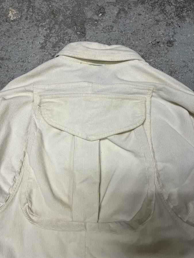 SS2003 Dolce & Gabbana Hunter Multi Pockets Beige Jacket (M/L) hpBngjX 7