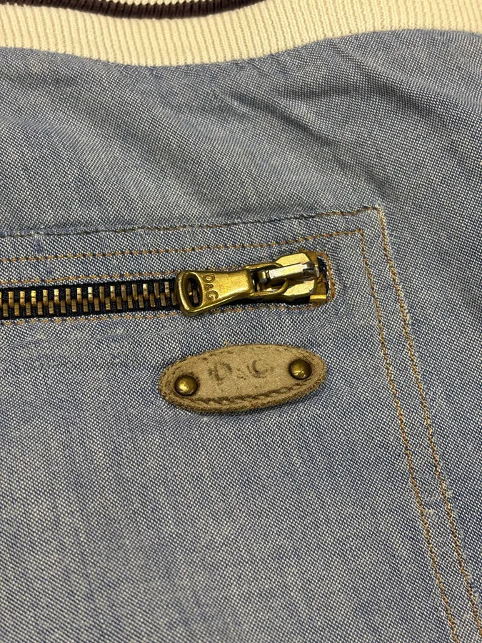 SS2003 Dolce & Gabbana Linen Cargo Zip Short hxBvcto 7