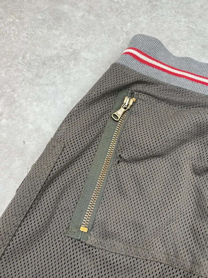 SS2003 Dolce & Gabbana Mesh Military Khaki Cargo Pants mKLjLYT 9