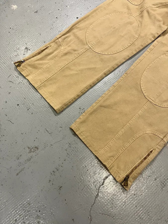 SS2003 Dolce & Gabbana Multi-Pocket Combat Beige Cargo Pants wiprwzN 6