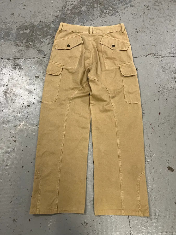 SS2003 Dolce & Gabbana Multi-Pocket Combat Beige Cargo Pants wiprwzN 8