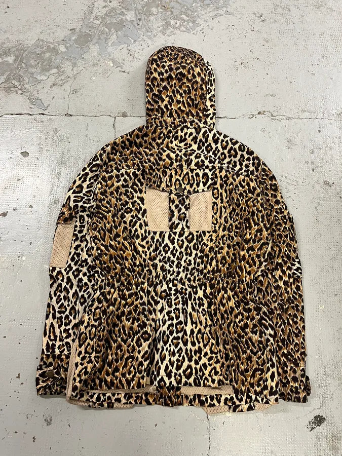 SS2003 Dolce & Gabbana Multi-Pocket Mesh Leopard Jacket firVcRT 6