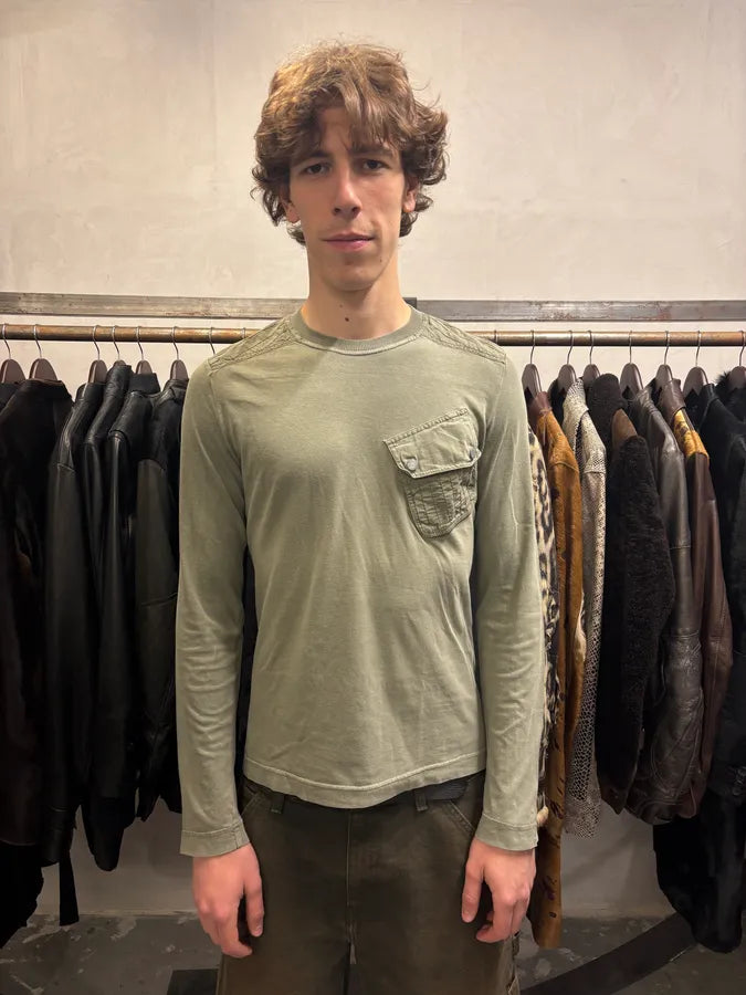 SS2003 Dolce & Gabbana Olive Cargo Longsleeves (M/L) BuhelwC 1