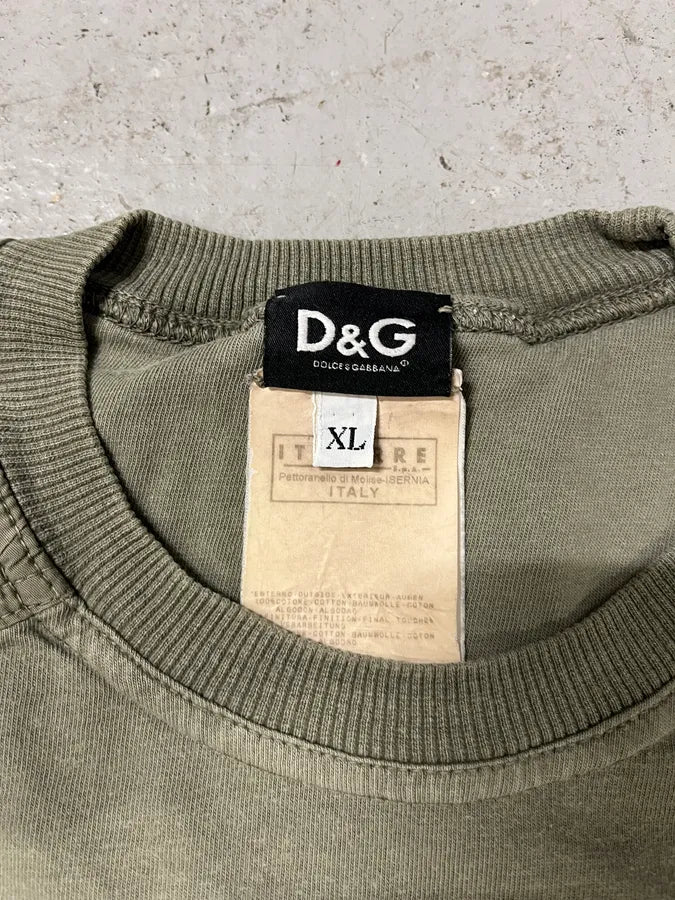 SS2003 Dolce & Gabbana Olive Cargo Longsleeves (M/L) BuhelwC 8