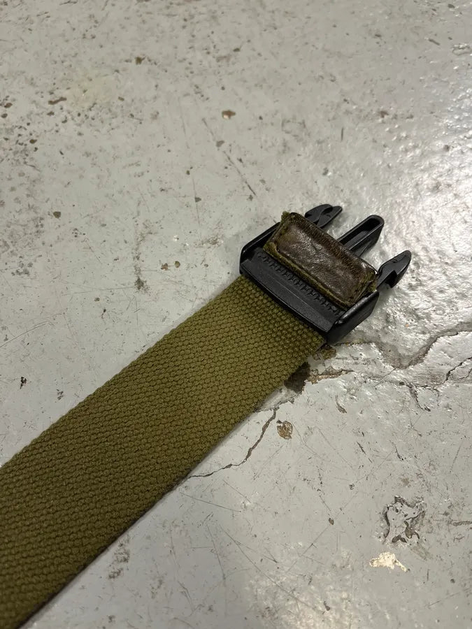 SS2003 Dolce & Gabbana Olive Military Belt XooBudE 4