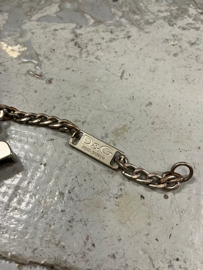 SS2003 Dolce & Gabbana Olive Military Belt XooBudE 5