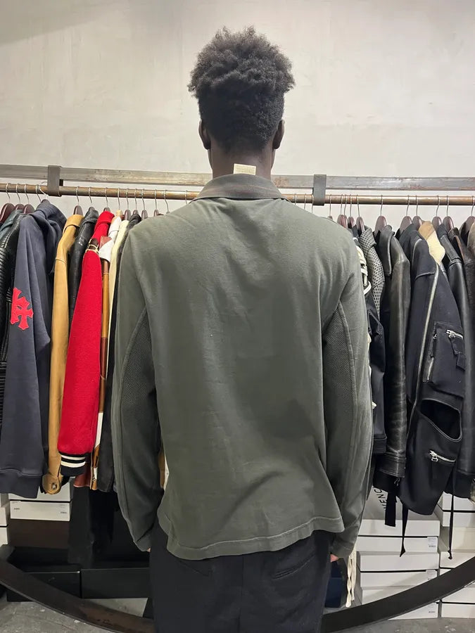 SS2003 Dolce & Gabbana Olive Military Utility Polo Shirt UrAcWkx 2