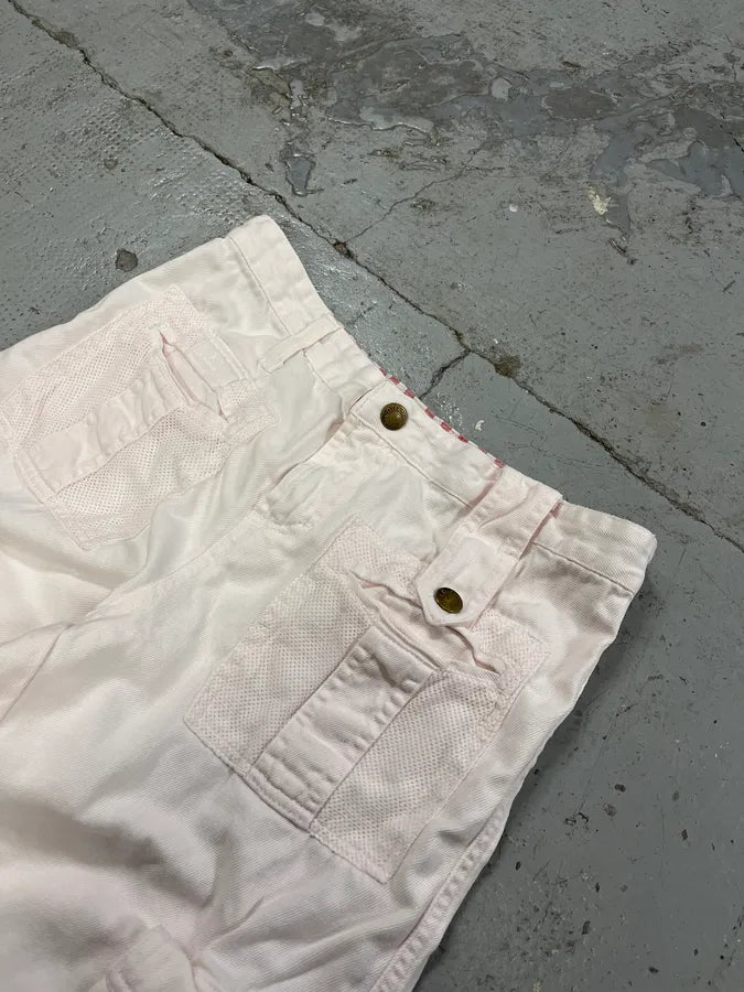 SS2003 Dolce & Gabbana Pink Multi-Pocket Cargo Pants QATKxtA 4