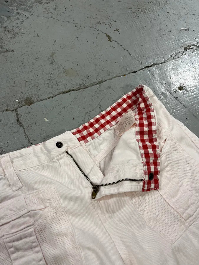 SS2003 Dolce & Gabbana Pink Multi-Pocket Cargo Pants QATKxtA 8