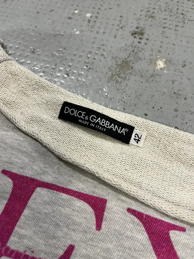 SS2003 Dolce & Gabbana Sex Grey Sweater JWAruOf 7
