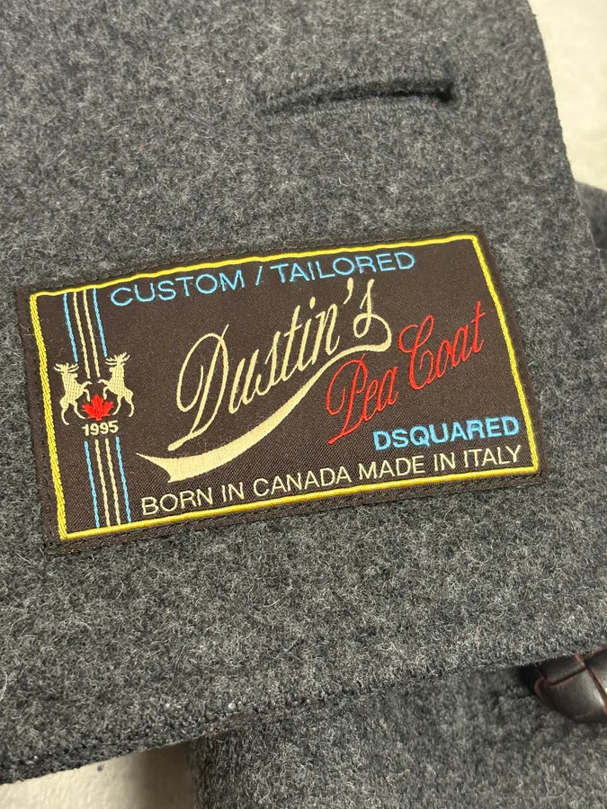 AW2009 Dsquared2 Grey Wool Buttoned Officer Jacket JnutxRi 11