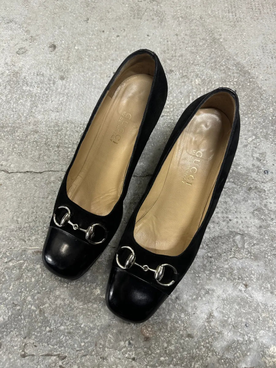 SS2003 Gucci Navy Heels by Tom Ford (39eu/us6.5) 1