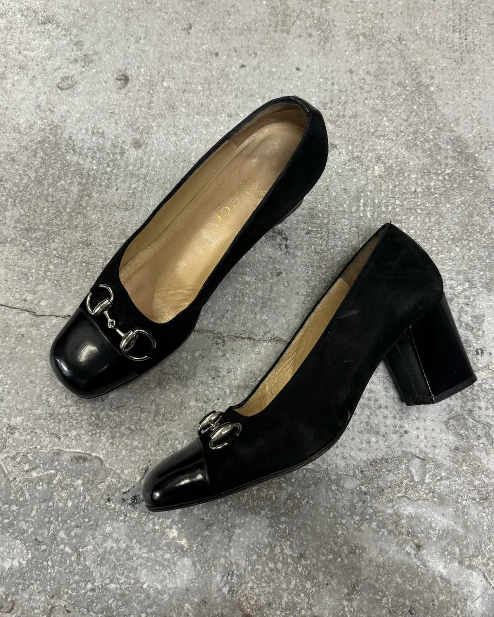 SS2003 Gucci Navy Heels by Tom Ford (39eu/us6.5) 5