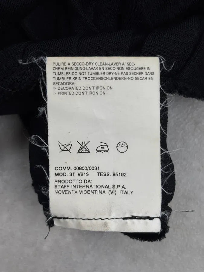 SS2003 Maison Martin Margiela Black Classy Dress NTERKuk 10