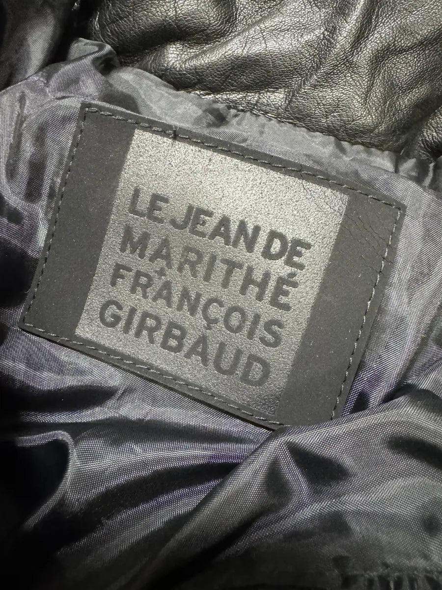 SS2003 Marithé + François Girbaud Black Structural Losange Jacket kTPramB 8