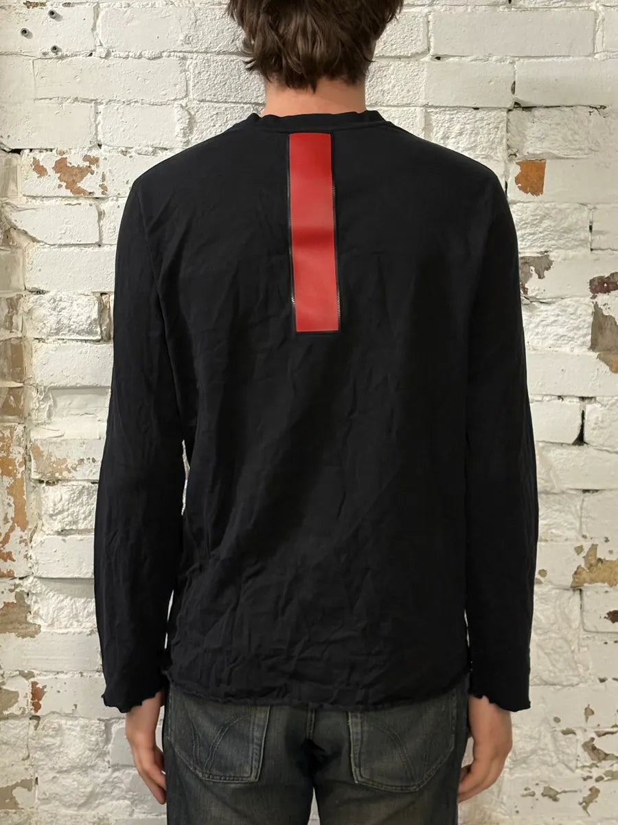 SS2003 Prada Linea Rossa Black Longsleeves egIVEbQ 2