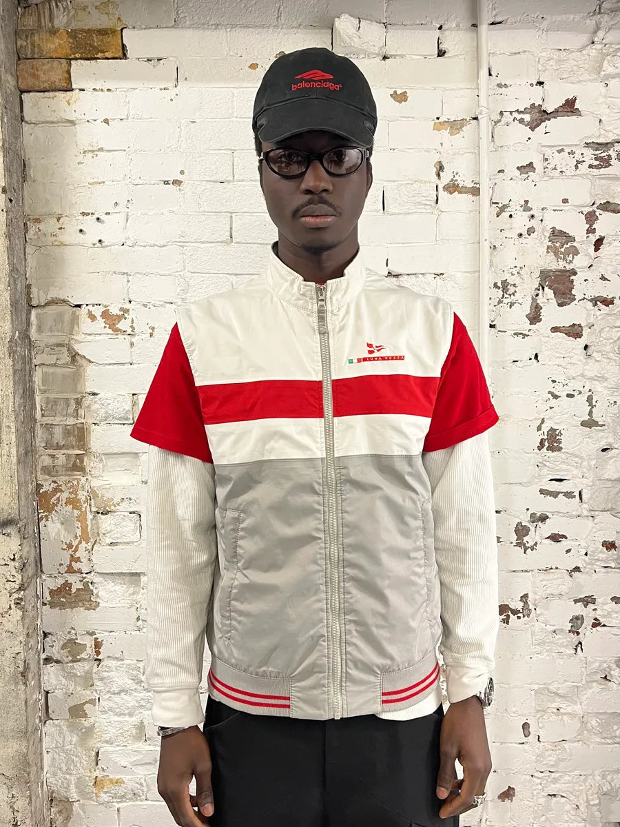 SS2003 Prada Luna Rossa Racing Challenge White Vest gOyrMYe 0