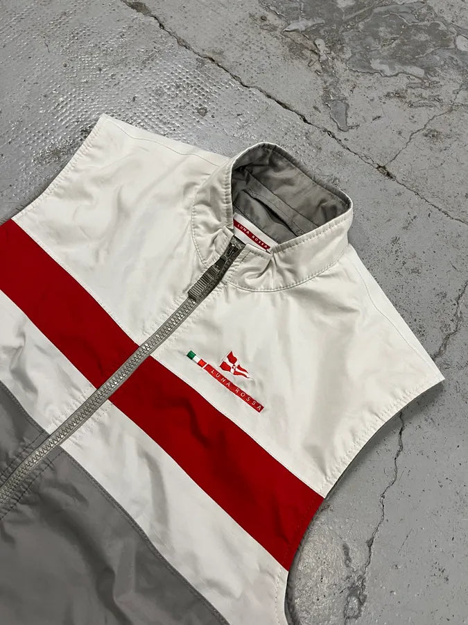 SS2003 Prada Luna Rossa Racing Challenge White Vest gOyrMYe 3