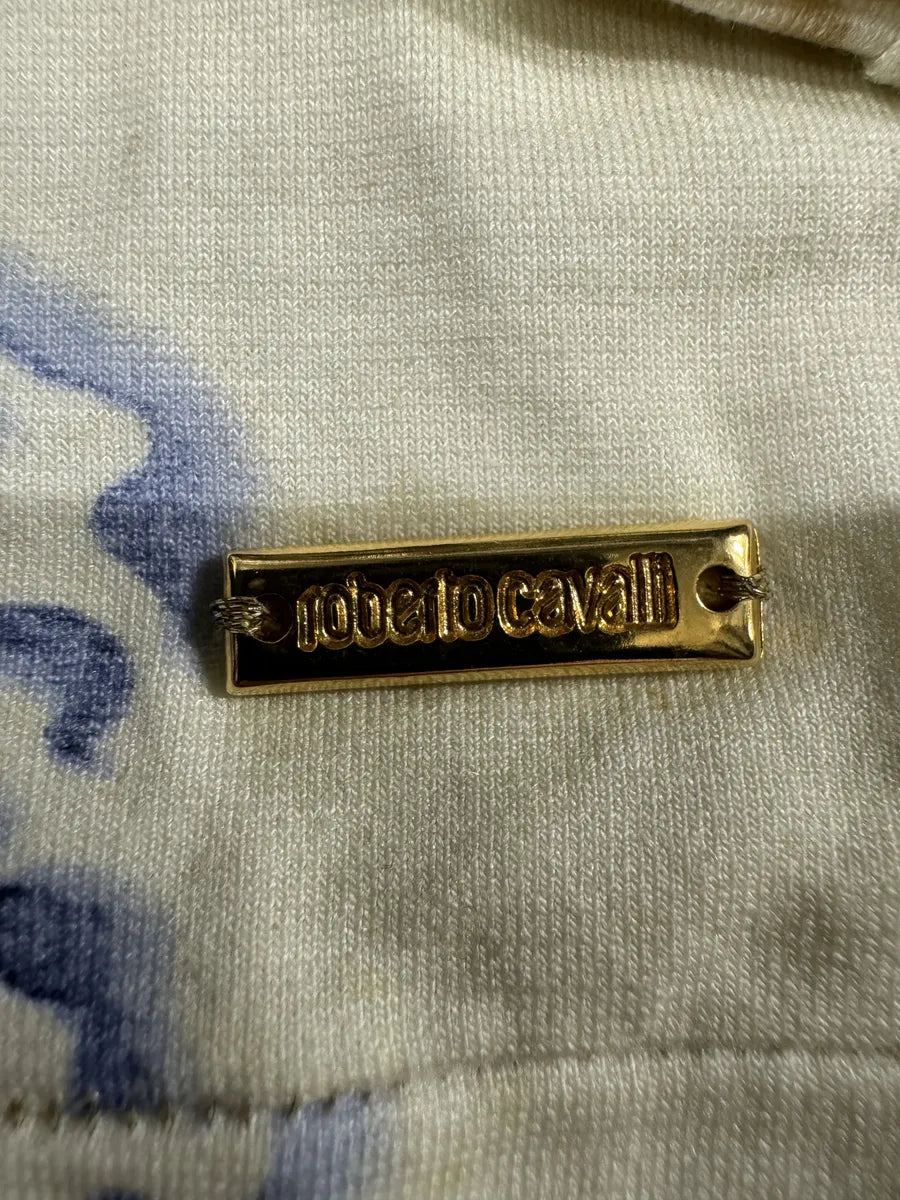 SS2003 Roberto Cavalli Tattoo Tiger Longsleeve Top (L) 5