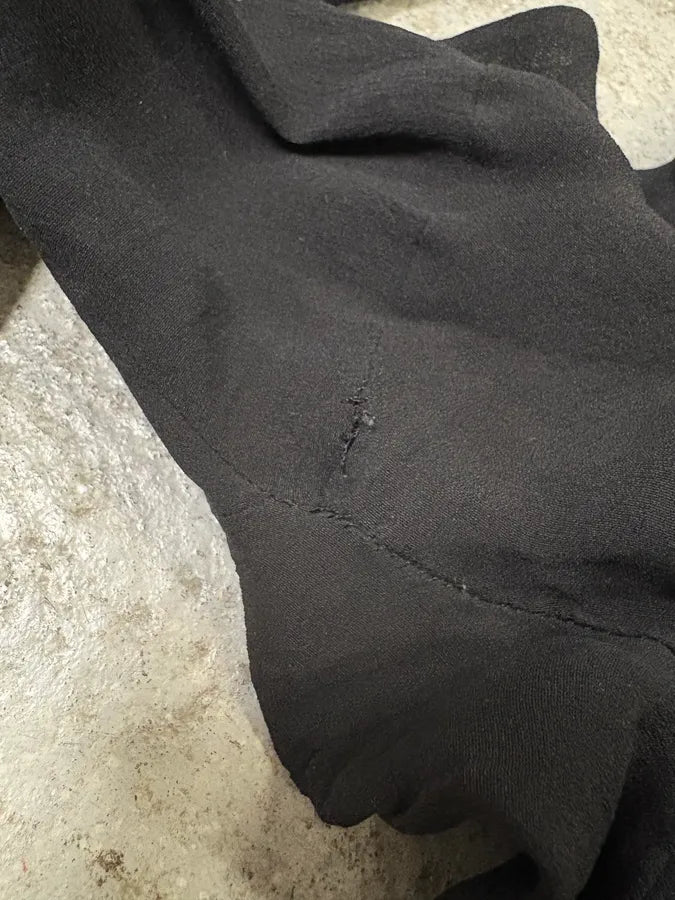 SS2003 Roberto Cavalli Zip Black Pleats Long Sleeve (M) tuBPElb 6