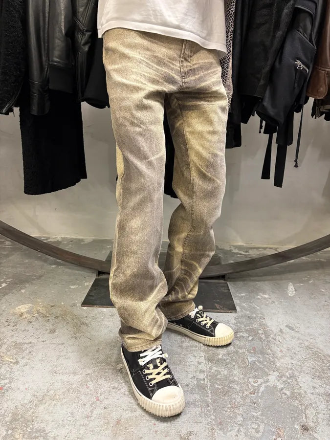 SS2004 Cavalli Beige Sand Pants (S/M) lUtlADN 1