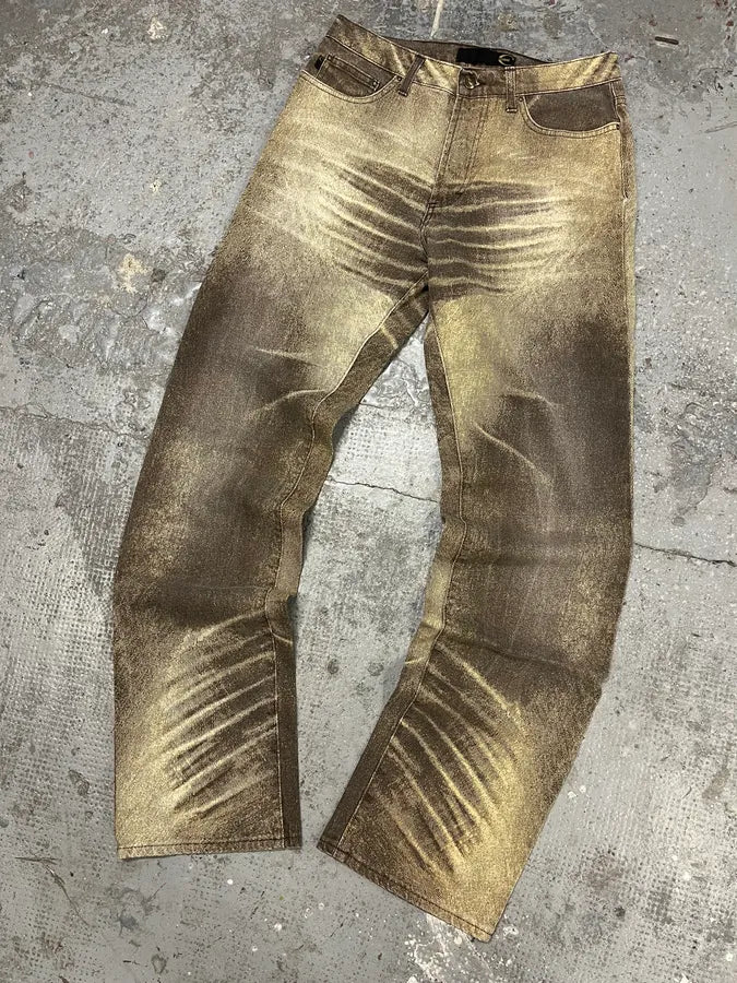 SS2004 Cavalli Beige Sand Pants (S/M) lUtlADN 4