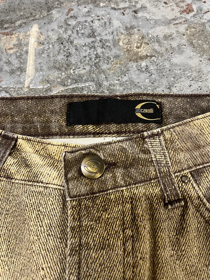 SS2004 Cavalli Beige Sand Pants (S/M) lUtlADN 8