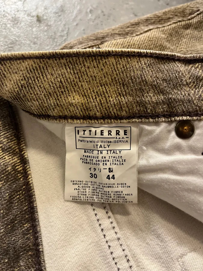 SS2004 Cavalli Beige Sand Pants (S/M) lUtlADN 9