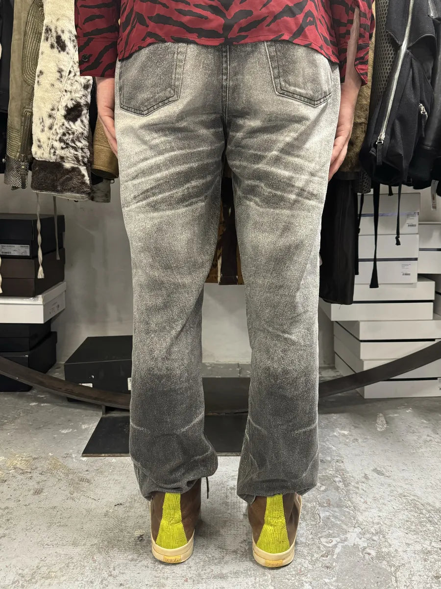 SS2004 Cavalli Black & White Eroded Vitality Pants uQlgTeS 3