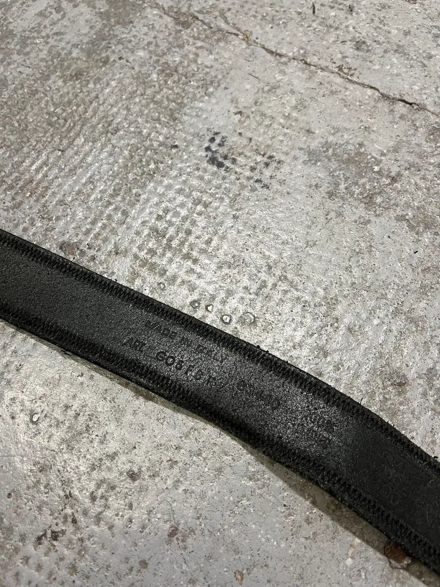 SS2004 Cavalli Black Pony Hair Leather Belt tqnvlfg 8