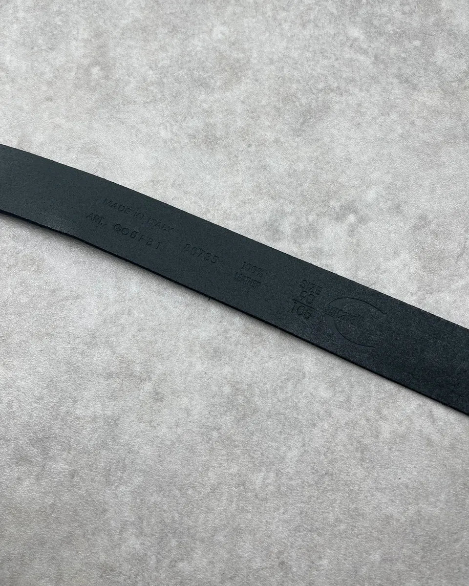 SS2004 Cavalli Black Pony Hair Leather Belt WbWajqn 6