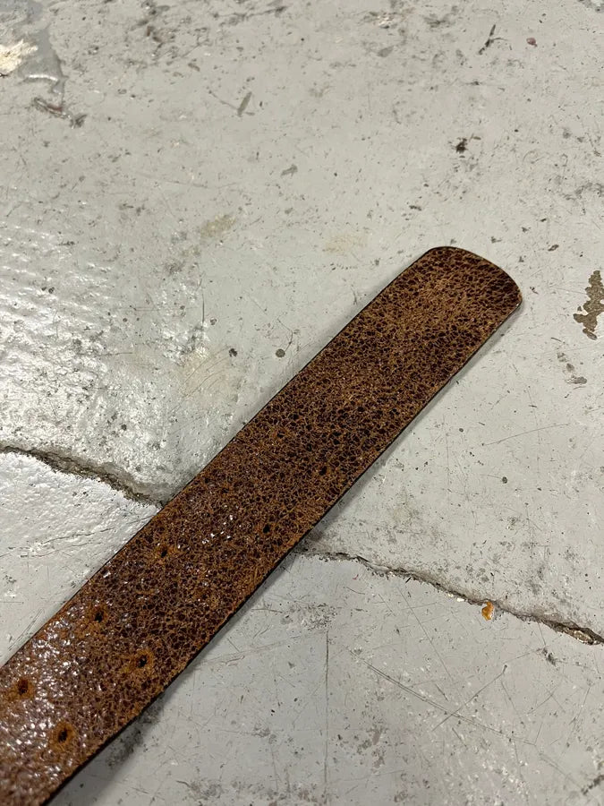 SS2004 Cavalli Brown Leather Belt UNMnrZX 6