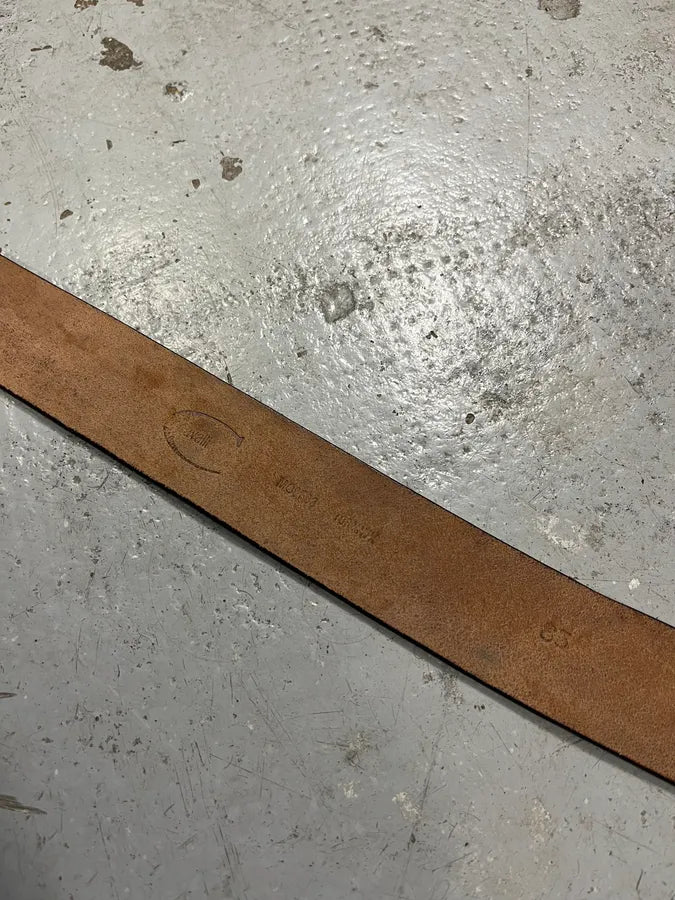 SS2004 Cavalli Brown Leather Belt UNMnrZX 7