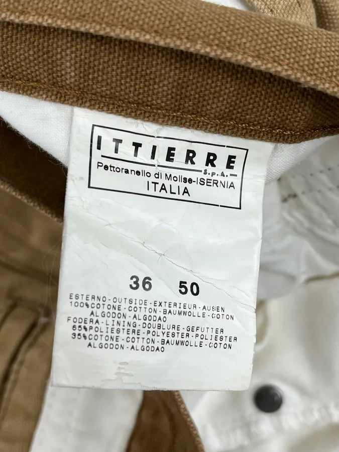 SS2004 Cavalli Calm Sahara Beige & White Pants AtqADvi 10