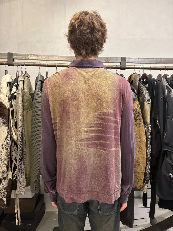 SS2004 Cavalli Crepuscule Vitality Purple Shirt mPxbStV 2