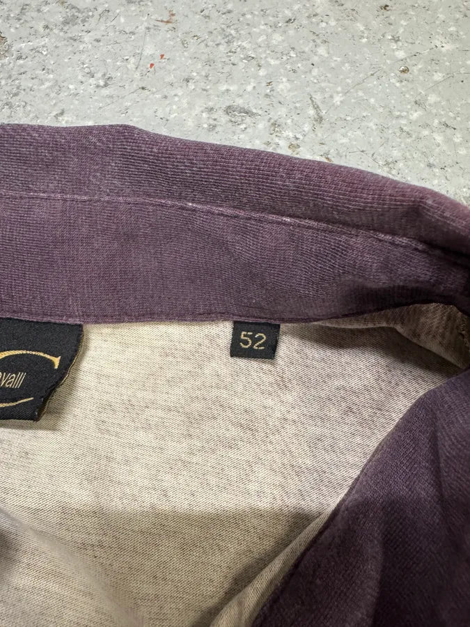 SS2004 Cavalli Crepuscule Vitality Purple Shirt mPxbStV 8