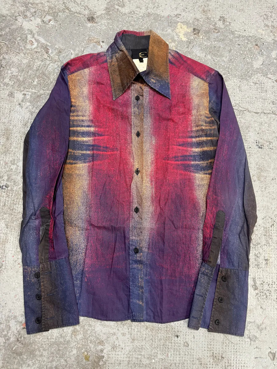 SS2004 Cavalli Crepuscule Vitality Shirt (S) sNmJZvA 0