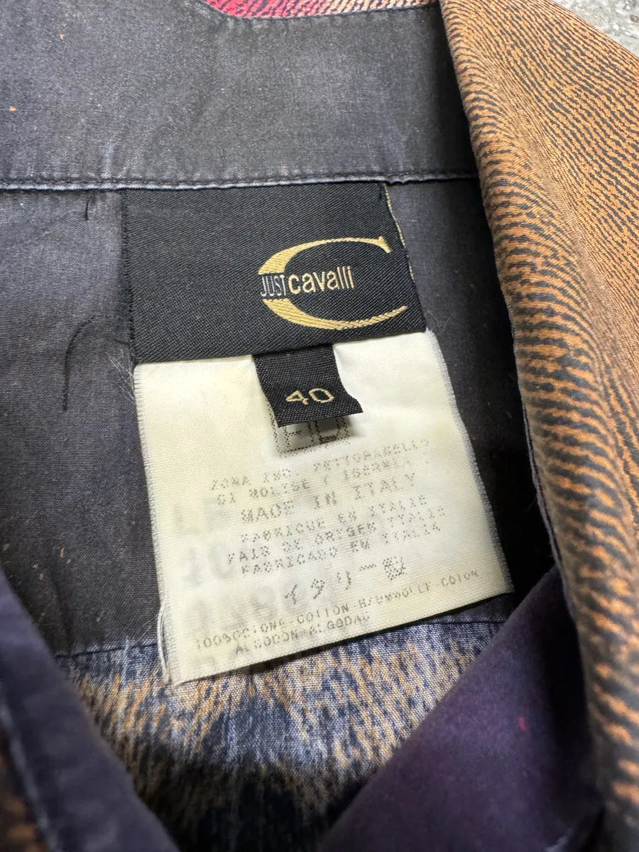 SS2004 Cavalli Crepuscule Vitality Shirt (S) sNmJZvA 7