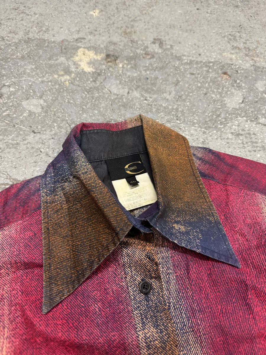 SS2004 Cavalli Crepuscule Vitality Shirt (S) sNmJZvA 8