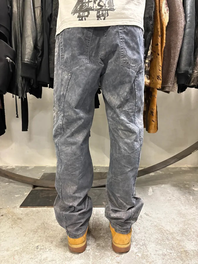 SS2004 Cavalli Grey Light Distressed Pants (L) cwRgSlN 2