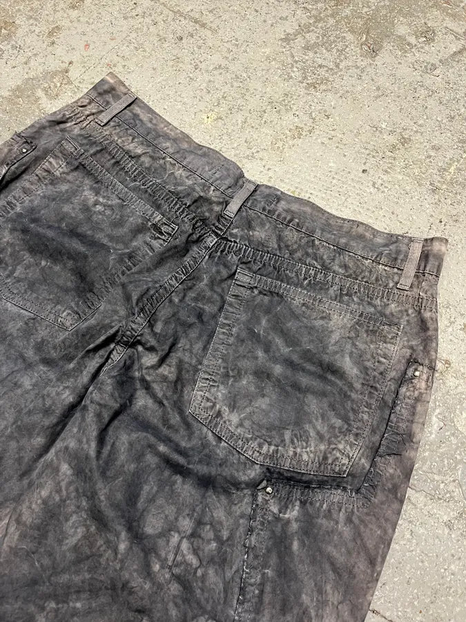 SS2004 Cavalli Grey Light Distressed Pants (L) cwRgSlN 9